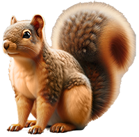 fox squirrel icon